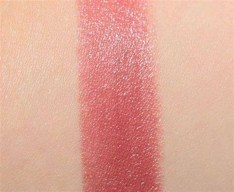 Burberry Cedar Rose (281) Kisses Sheer Lipstick Swatches